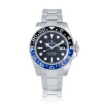 'Batman' GMT-Master II, Ref. 116710 Montre bracelet en acier avec deux fuseaux horaires et date | Stainless steel dual time zone wristwatch with date and bracelet Circa 2018 | Vers 2018
