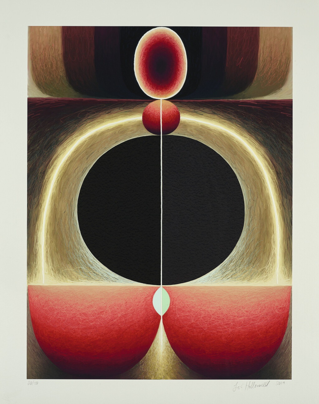 View full screen - View 1 of Lot 66. LOIE HOLLOWELL | MILK FOUNTAIN.
