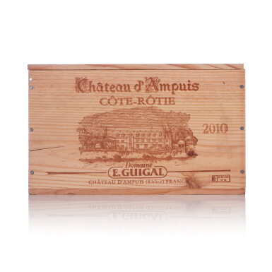 View full screen - View 1 of Lot 514. Côte Rôtie, Château d'Ampuis 2010 Guigal (6 BT).