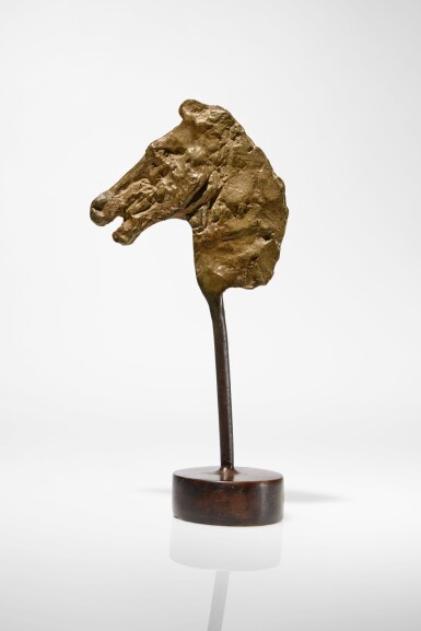 View full screen - View 1 of Lot 336. Tête de Cheval.