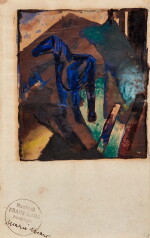 Blaues Pferd I