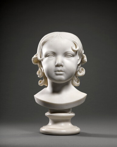 View full screen - View 1 of Lot 1. Bust of a Child.