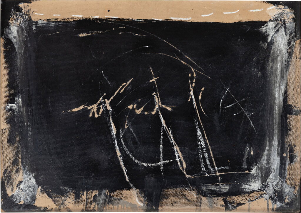 View full screen - View 1 of Lot 60. Negre i Guix Sobre Carto .