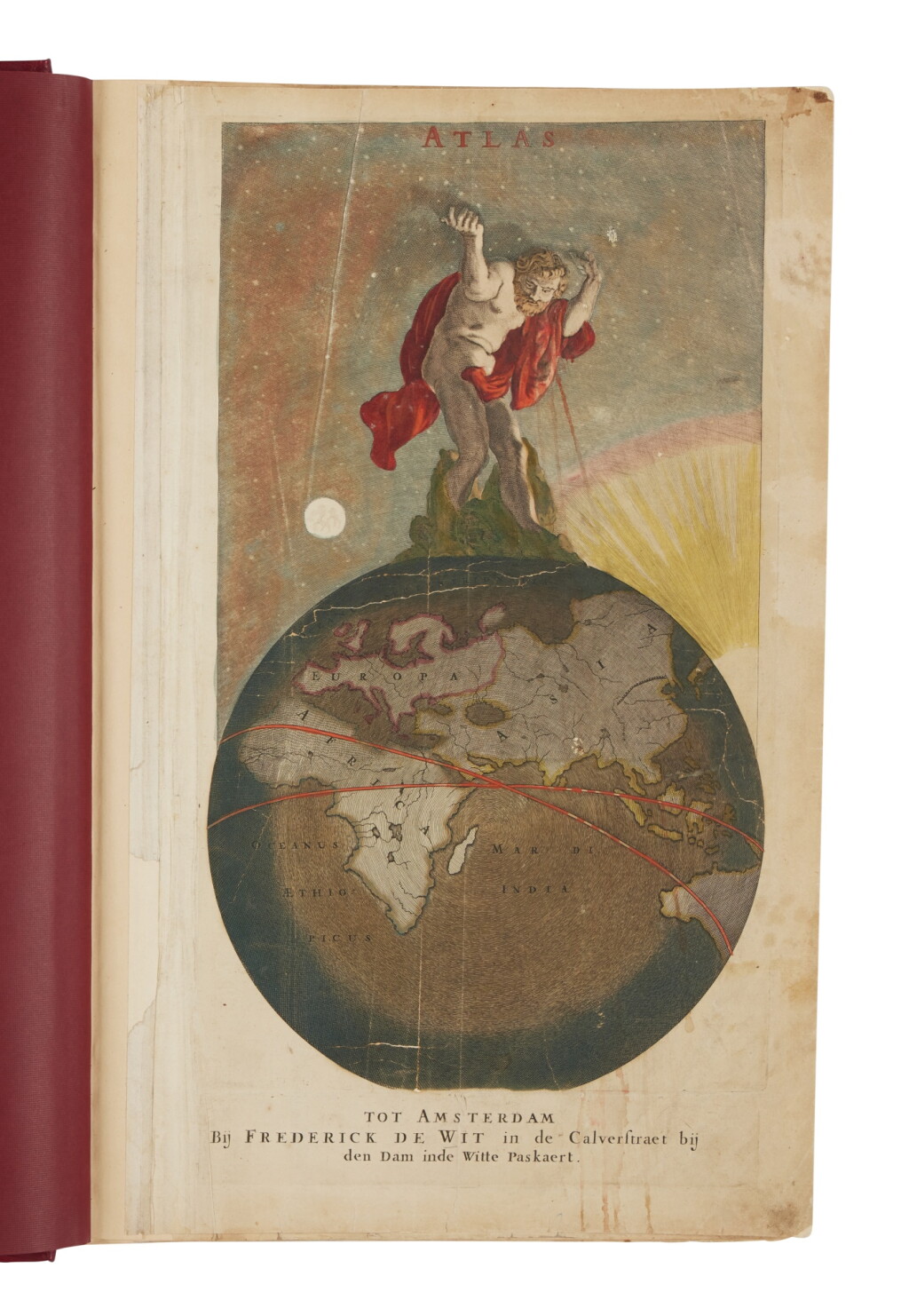 View full screen - View 1 of Lot 1041. De Wit, Frederik | "The de Wit composite or 'dual-purpose' atlas".