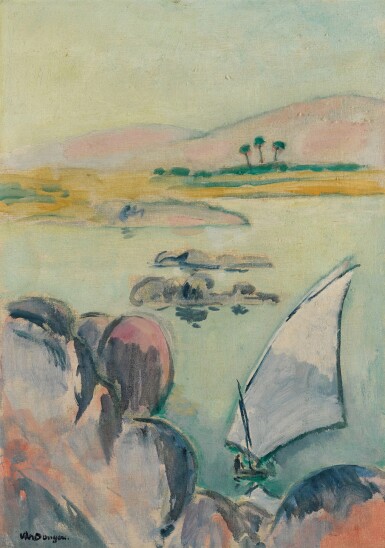 View full screen - View 1 of Lot 468. Le Nil à Assouan.