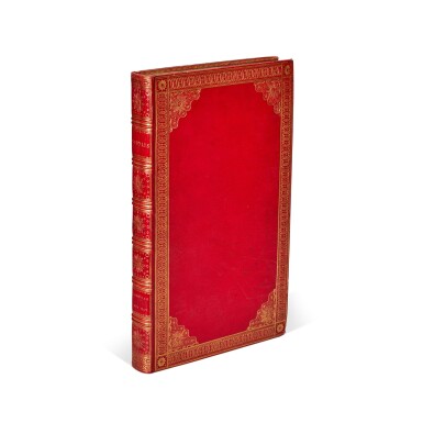 View full screen - View 1 of Lot 1. Aeschylus | Tragedies in Greek. Glasgow, 1795, bound with Flaxman’s Compositions, 1795, finely bound by Staggemeier and Welcher.