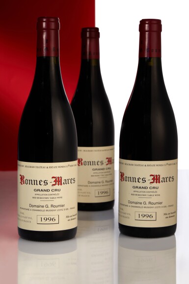 View full screen - View 1 of Lot 15. Bonnes Mares 1996 Domaine Georges Roumier (6 BT).