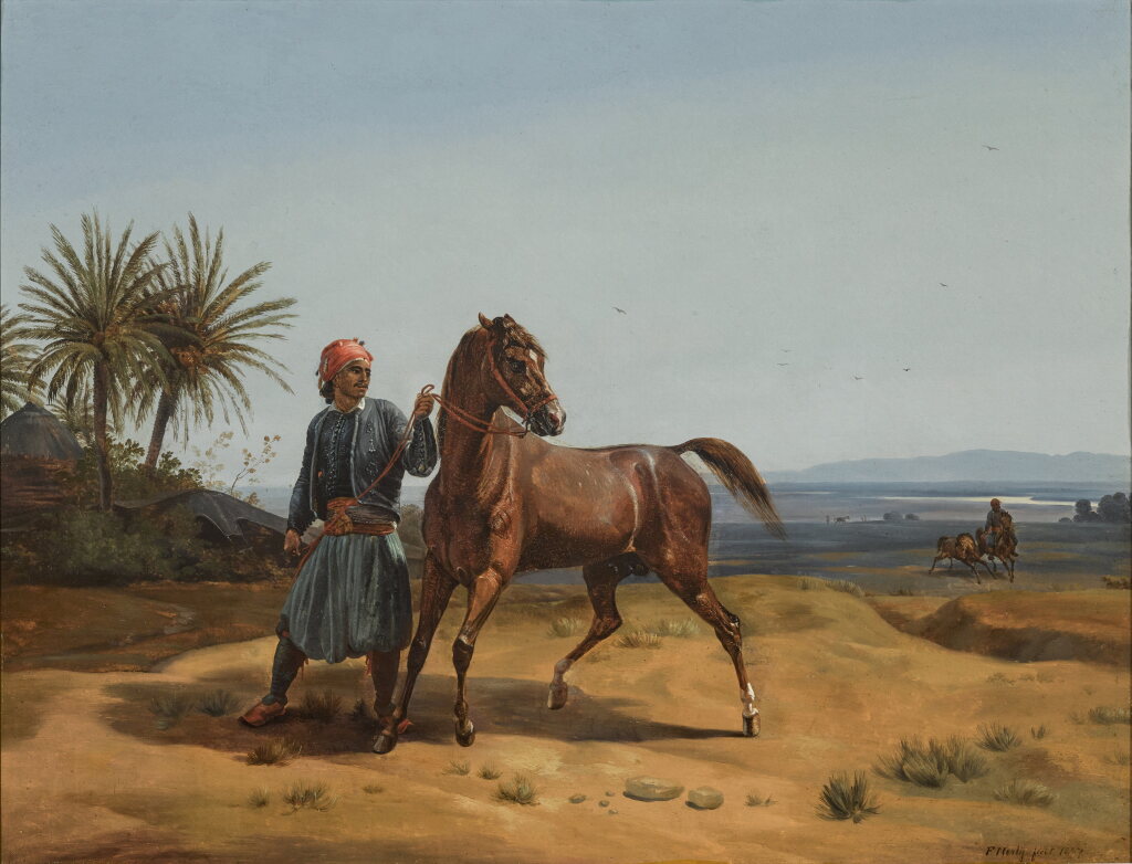 View full screen - View 1 of Lot 8. King Wilhelm I’s Arabian Stallion ‘Tursi’.