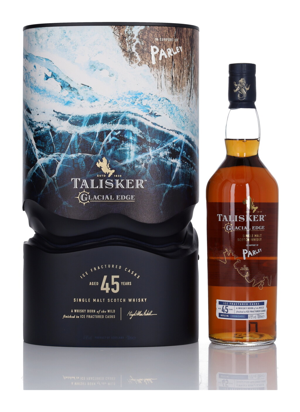 View full screen - View 1 of Lot 100. Talisker Glacial Edge 45 Year Old 49.8 abv NV (1 Bottle 70cl).