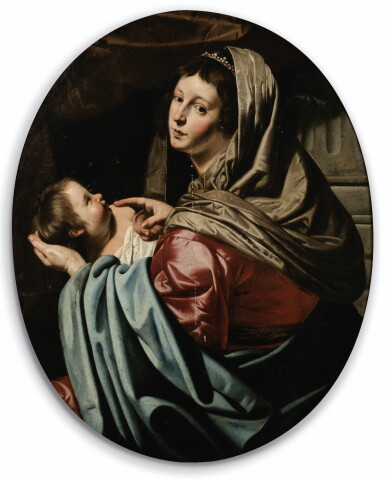 View full screen - View 1 of Lot 20. ATTRIBUTED TO JAN VAN BIJLERT | VIRGIN AND CHILD.
