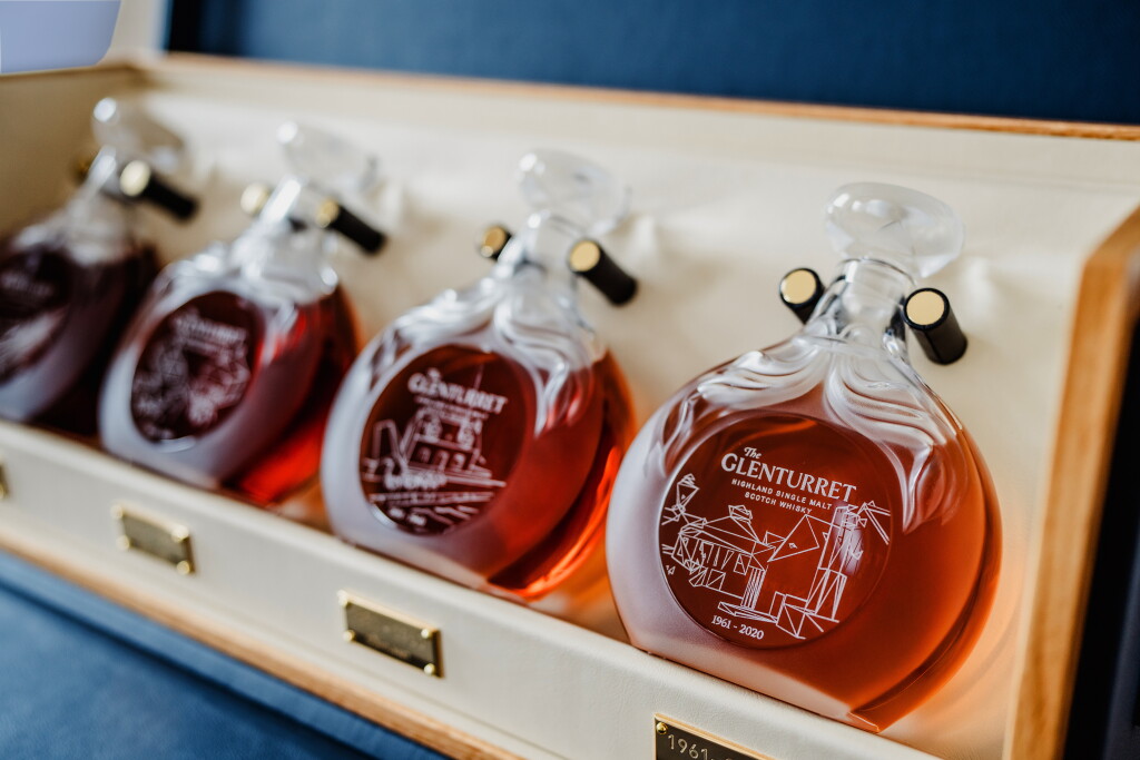 View full screen - View 1 of Lot 13. The Glenturret Enduring Spirit (4 BT 70cl + EXP).