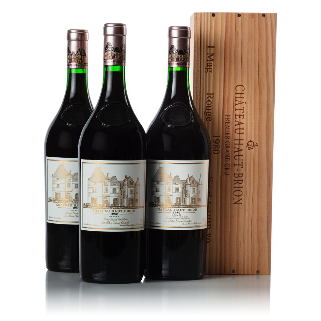 View full screen - View 1 of Lot 61. Château Haut-Brion 1980 (3 MAG).
