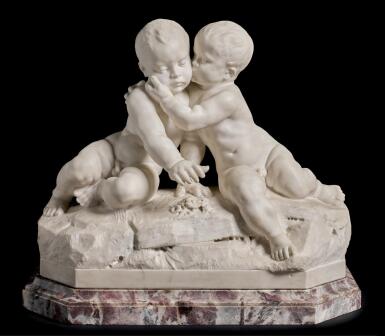 View full screen - View 1 of Lot 82. ALFRED BOUCHER | LE BAISER (THE KISS).