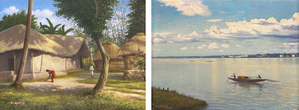 View full screen - View 1 of Lot 3. Untitled (Village Scene); Untitled.