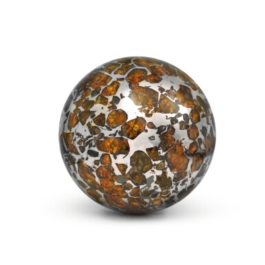 View full screen - View 1 of Lot 118. Seymchan Meteorite Sphere.