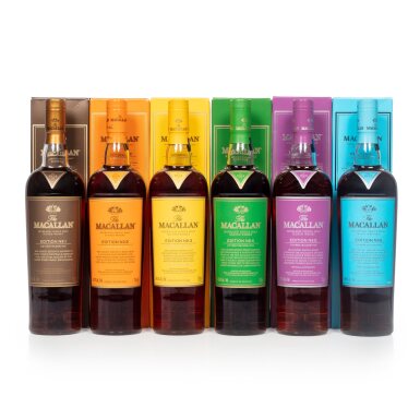 View full screen - View 1 of Lot 71. The Macallan Edition No. 1 - 6 (6 BT75).