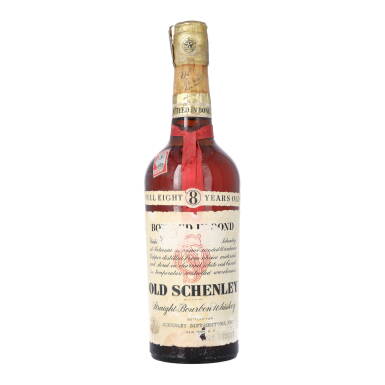 View full screen - View 1 of Lot 5403. Old Schenley 8 Year Old Bottled In Bond 100 proof 1942 (1 BT75).