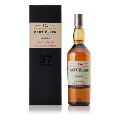 View full screen - View 1 of Lot 9245. Port Ellen 17th Annual Release 37 Year Old 51.0 abv 1979 (1 BT70).