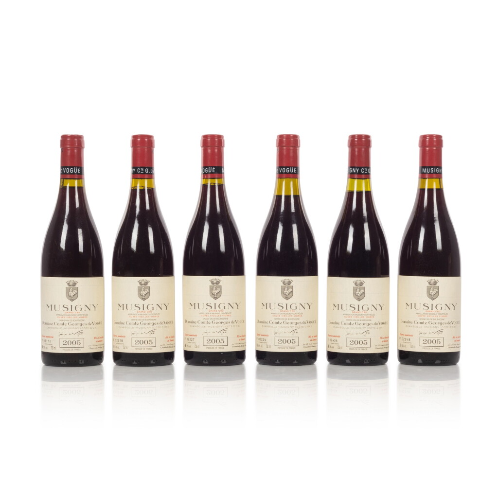 View full screen - View 1 of Lot 47. Musigny, Cuvée Vieilles Vignes 2005 Comte Georges de Vogüé (12 BT).