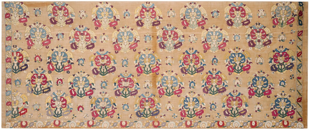 View full screen - View 1 of Lot 177. AN EMBROIDERED AAJARA (WALL HANGING), TETOUAN, MOROCCO, 18TH CENTURY.
