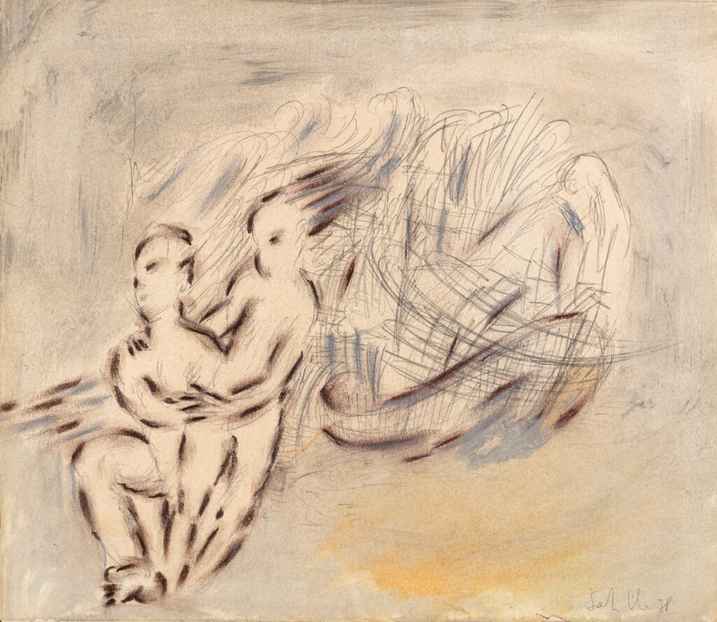 View full screen - View 1 of Lot 154. Untitled (Lovers).
