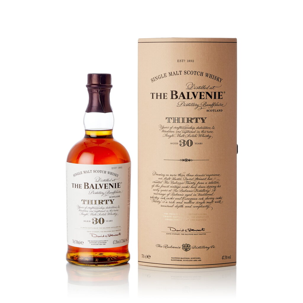 View full screen - View 1 of Lot 1130. The Balvenie 30 Year Old 47.3 abv NV (1 BT70).