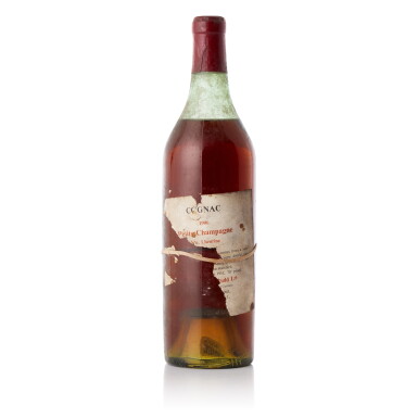 View full screen - View 1 of Lot 6787. Lheraud Petite Champagn Cognac Berry Brothers & Rudd 70 proof 1906 (1 BT70).
