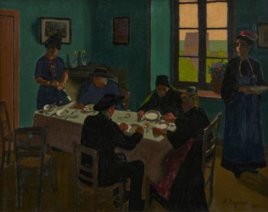 View full screen - View 1 of Lot 25. Le banquet de la Bretonne, 1920.