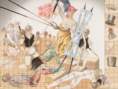View full screen - View 1 of Lot 166. Diptyque (La liberté guidant le peuple).