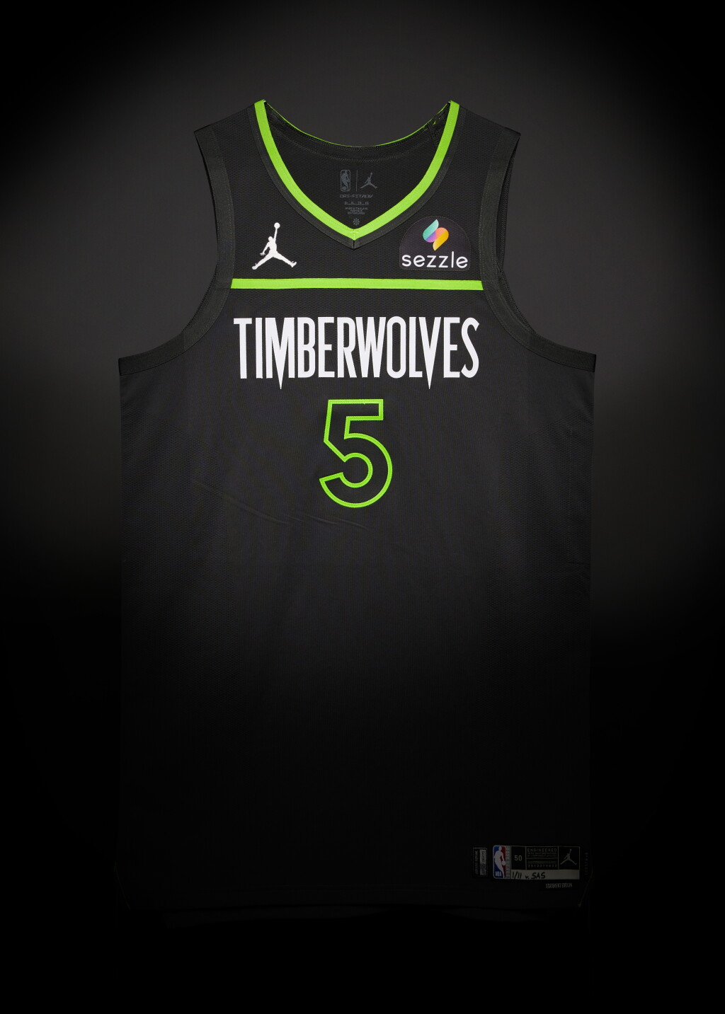 View full screen - View 1 of Lot 10. Anthony Edwards Minnesota Timberwolves 2025-2026 Game Worn Statement Edition Jersey | Game Winner.