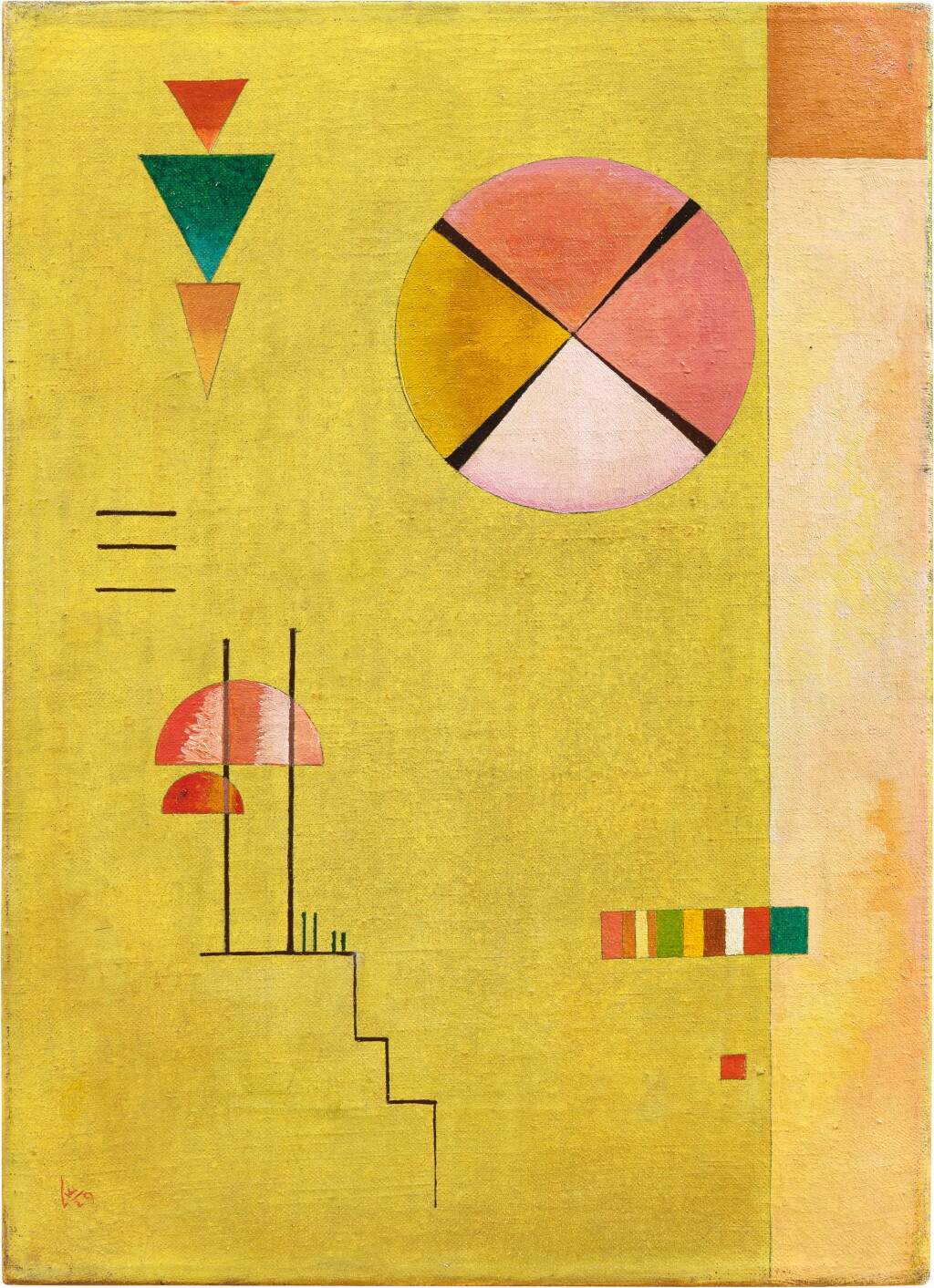 View full screen - View 1 of Lot 117. Lustiges Gelb (Cheerful Yellow).