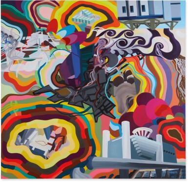 View full screen - View 1 of Lot 283. FRANZ ACKERMANN | EVASION XIV (FERRY PIER).