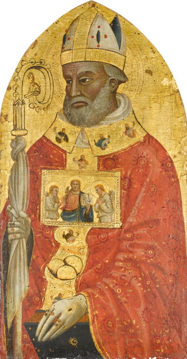 View full screen - View 1 of Lot 602. Saint Nicholas of Bari.
