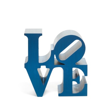 View full screen - View 1 of Lot 57. LOVE (Blue).