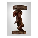 SONGYE CARYATID STOOL, DEMOCRATIC REPUBLIC OF THE CONGO