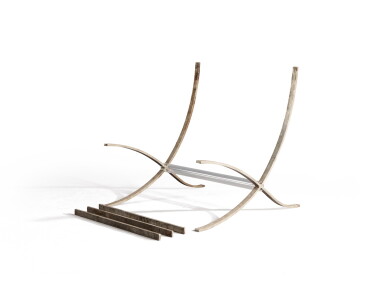 View full screen - View 1 of Lot 41. The Barcelona chair prototype, 1948-1949.
