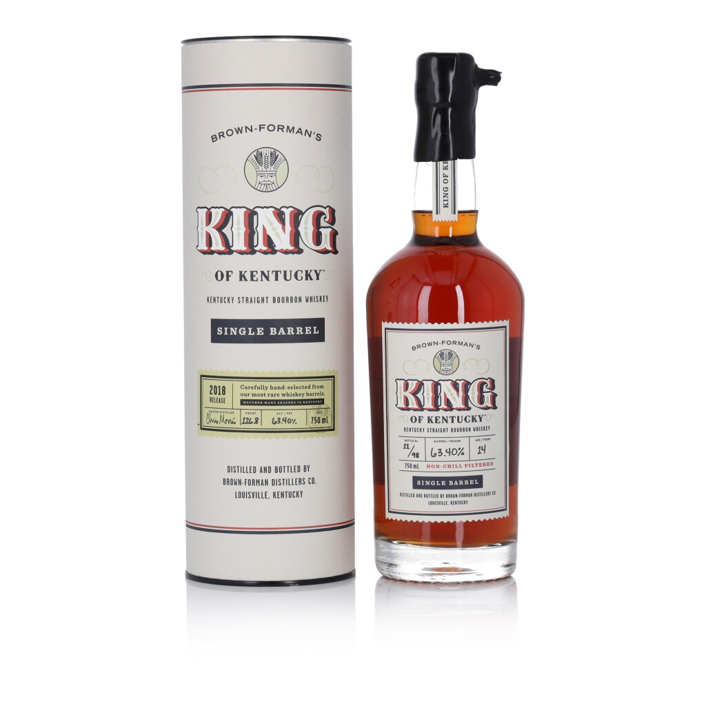 View full screen - View 1 of Lot 239. King of Kentucky Single Barrel 14 Year Old 126.8 Proof 2003 (1 BT 75cl).
