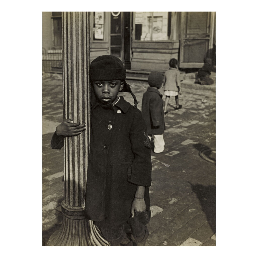 View full screen - View 1 of Lot 158. GODFREY FRANKEL | WASHINGTON (CHILD AT LAMP POST).