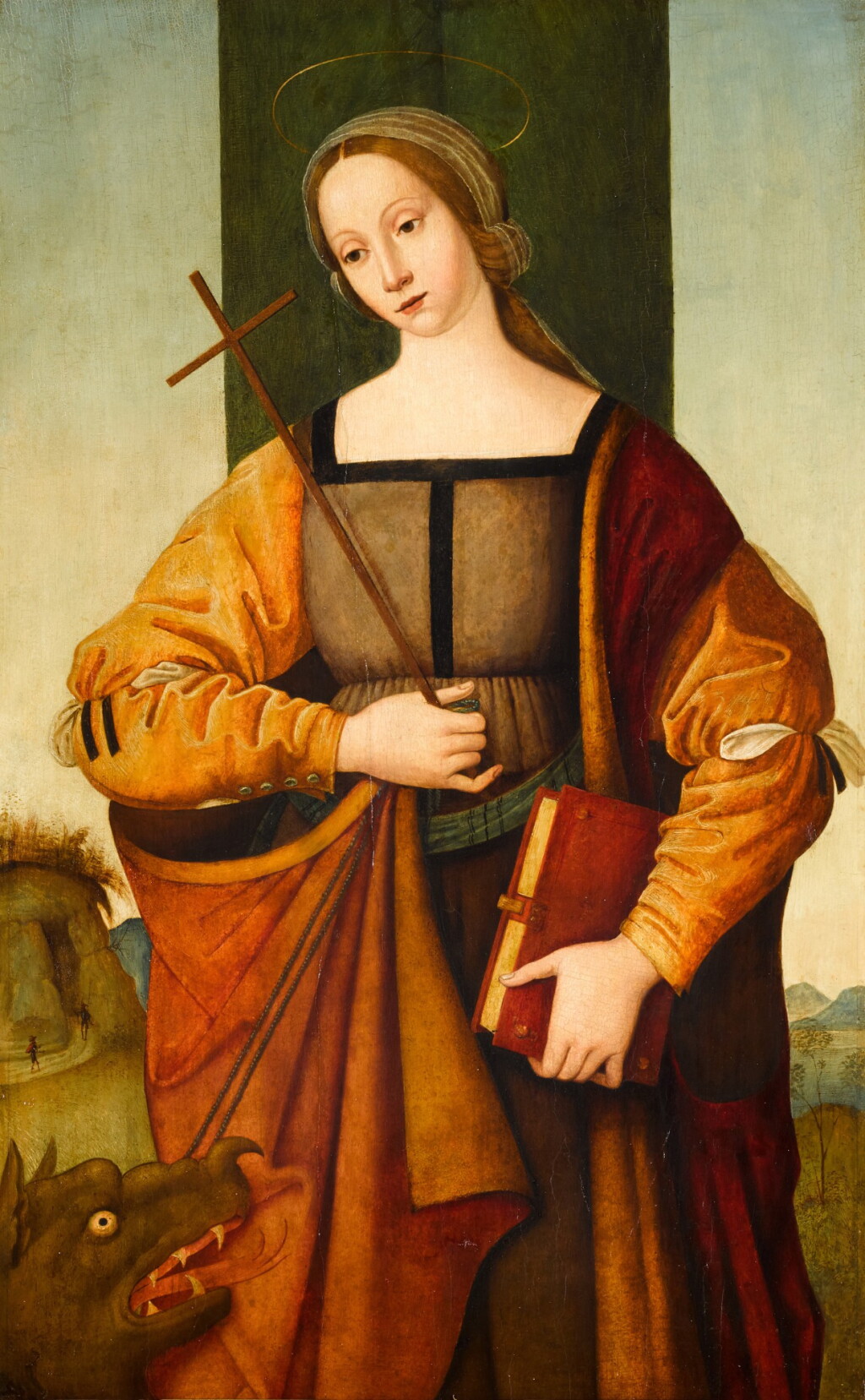 View full screen - View 1 of Lot 198. Saint Margaret.