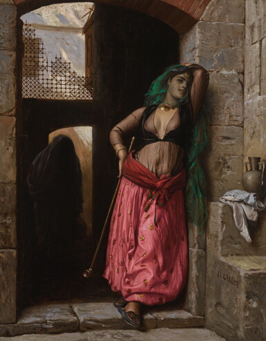 View full screen - View 1 of Lot 8. JEAN-LÉON GÉRÔME | Jeune fille du Caire.
