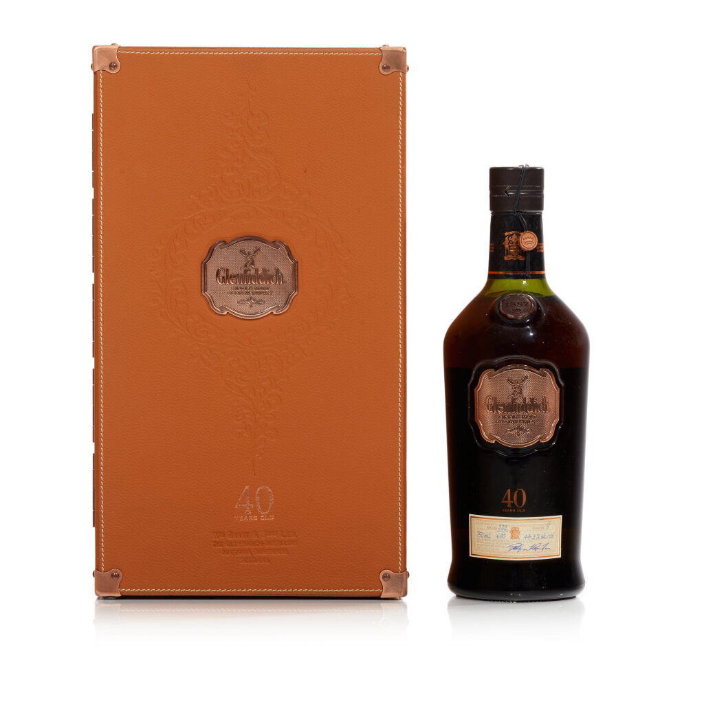 View full screen - View 1 of Lot 42. Glenfiddich 40 Year Old 44.3 abv NV (1 BT75).