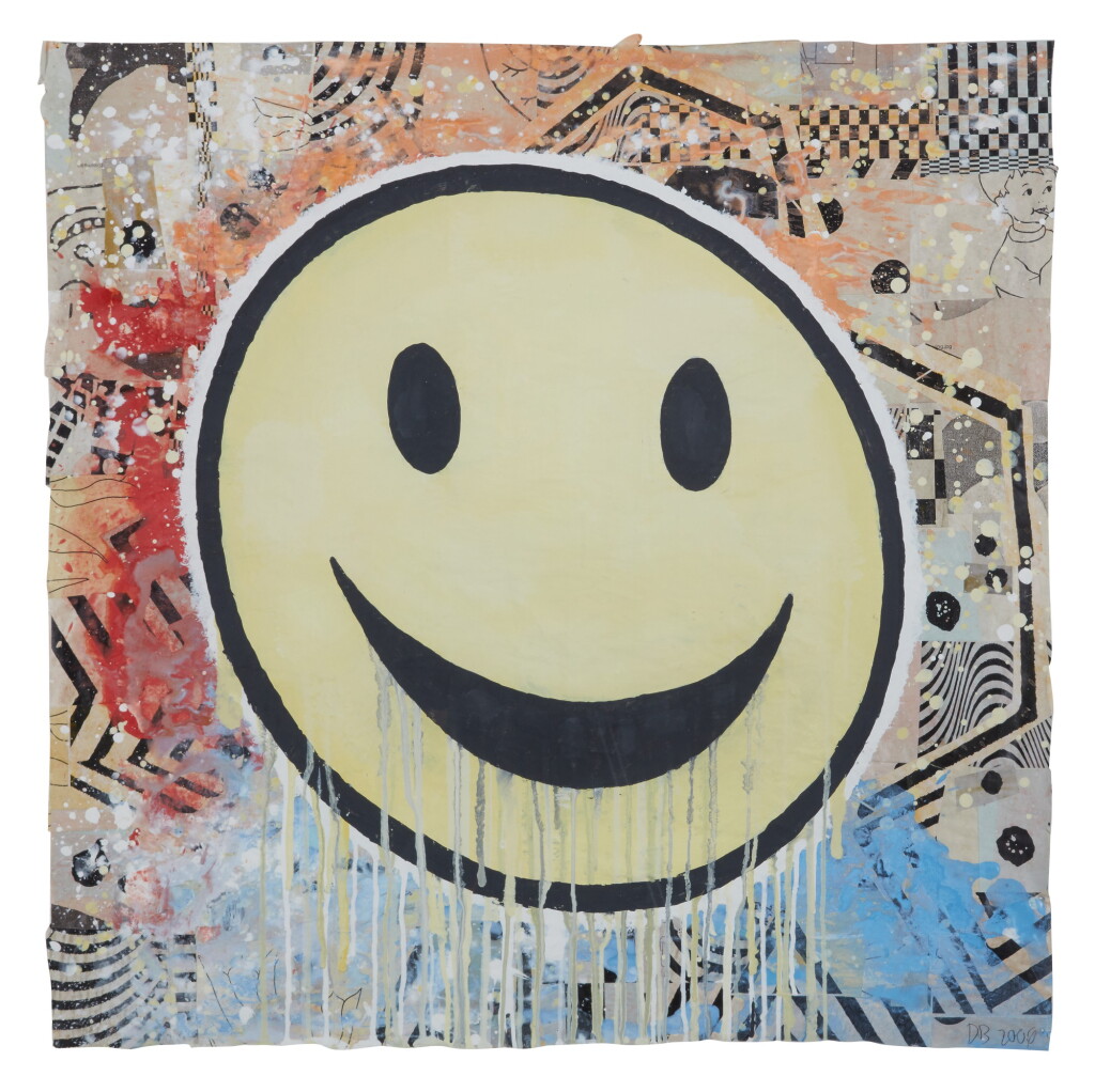 View full screen - View 1 of Lot 344. DONALD BAECHLER | SMILEY FACE.
