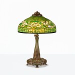TIFFANY STUDIOS | "BANDED DOGWOOD" TABLE LAMP