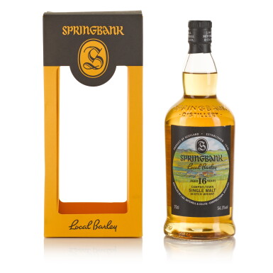 View full screen - View 1 of Lot 268. Springbank Local Barley 16 Year Old 54.3 abv 1999 (1 BT 70cl).