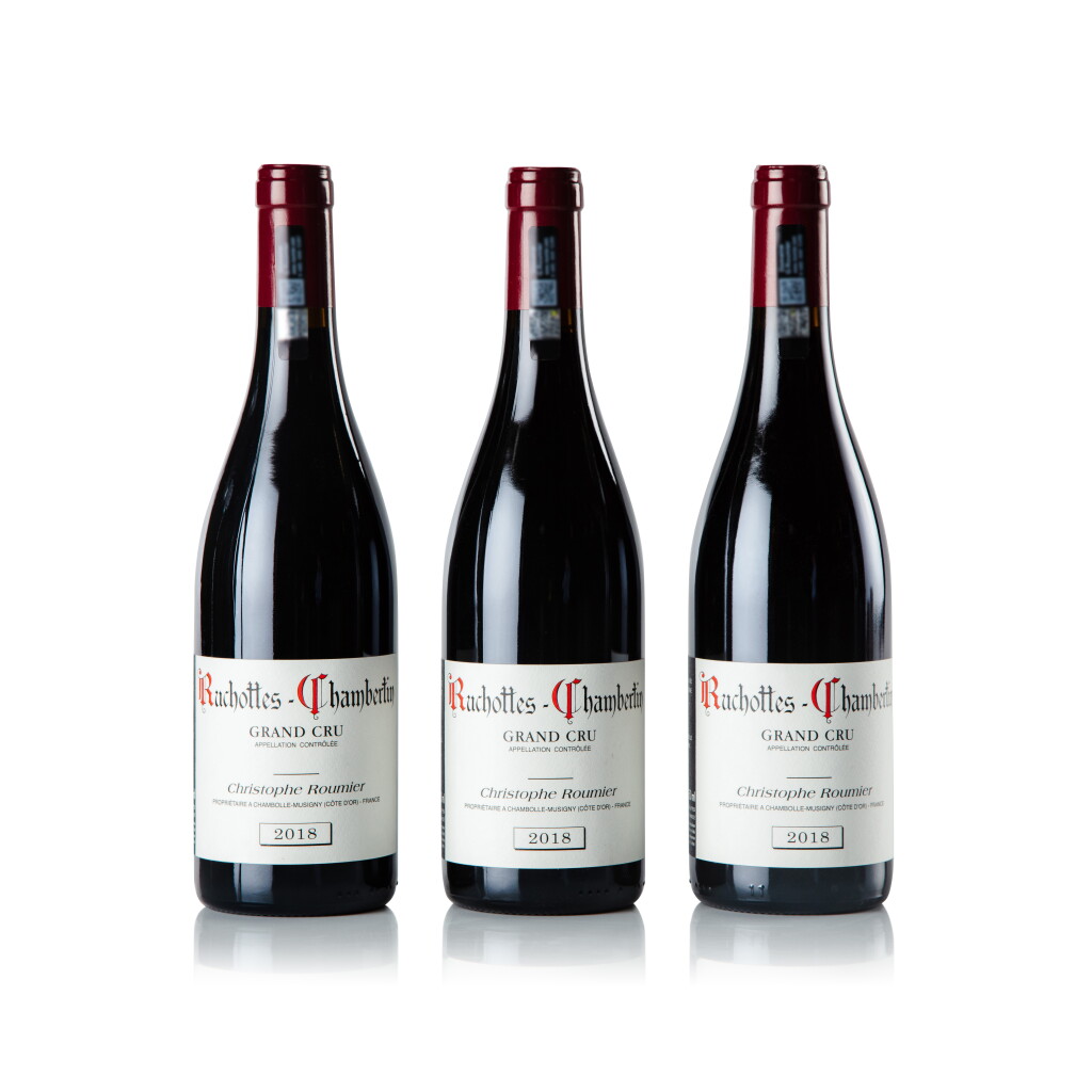 View full screen - View 1 of Lot 58. Ruchottes Chambertin 2018 Domaine Georges Roumier (3 BT).