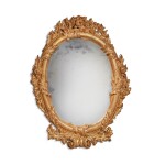 A George II Carved Giltwood Mirror, Circa 1740