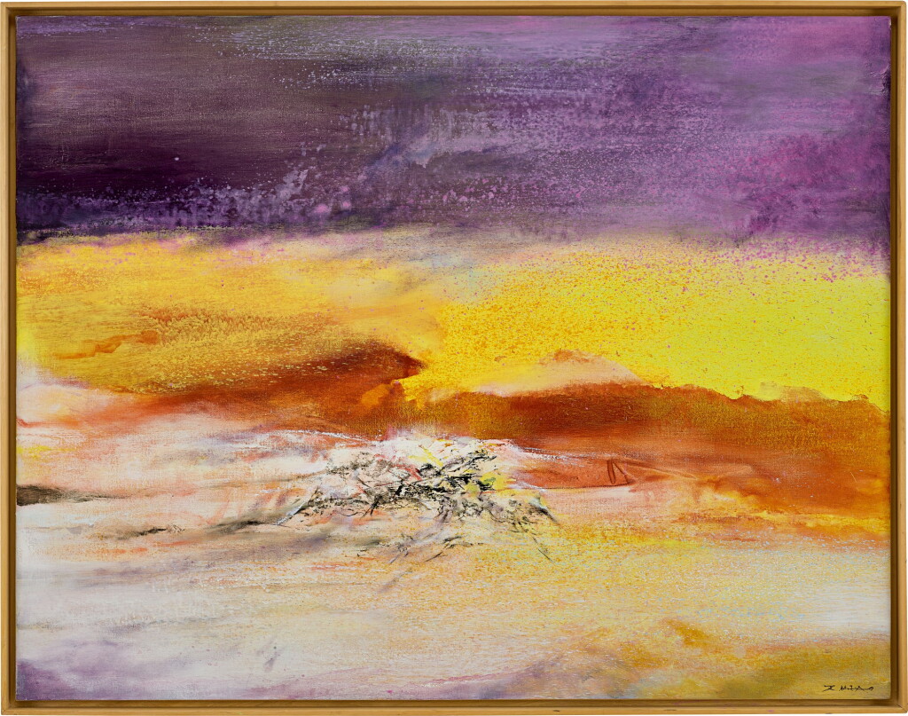 View full screen - View 1 of Lot 1035. Zao Wou-Ki 趙無極 | 20 Juin 2000 20.06.2000.
