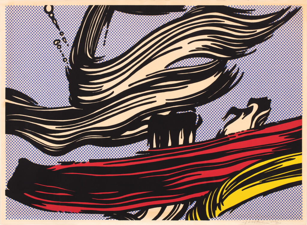 View full screen - View 1 of Lot 16. Brushstrokes (Corlett 45).