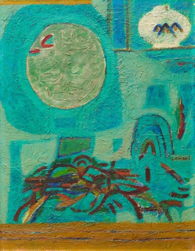 View full screen - View 1 of Lot 40. Kim Whanki 金煥基 | Untitled 無題.