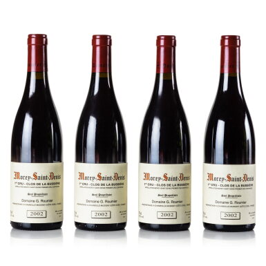 View full screen - View 1 of Lot 222. Morey St. Denis, Clos de la Bussière 2002 Domaine Georges Roumier (4 BT).